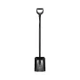 FISKARS SnowXpert Comfort Schneeschaufel mit D-Griff, Schwarz, 131 cm