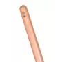 Fiskars Solid Laubrechen, 52 cm breiter Polypropylen-Kopf, 175 cm Aluminiumstiel, 25 flexible Zinken, Schwarz/Orange