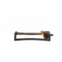 Fiskars Rasensprenger 1023662 Oszillierender Sprinkler, 200 m² Reichweite, Schwarz/Orange