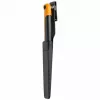 Fiskars X-series K82 Erntemesser, Edelstahlklinge, SoftGrip-Griff, 15 cm, Schwarz/Orange