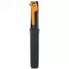 Fiskars X-series K82 Erntemesser, Edelstahlklinge, SoftGrip-Griff, 15 cm, Schwarz/Orange