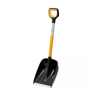 Fiskars X-series Teleskop-Autoschneeschaufel (Schwarz/Orange)