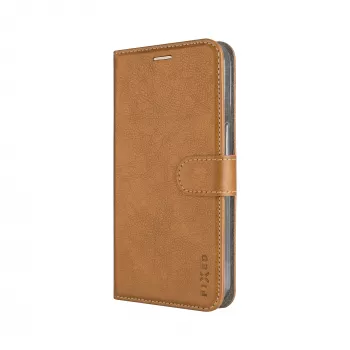 Fixed Opus Book Case für Samsung Galaxy A37 5G, Kunstleder, Braun