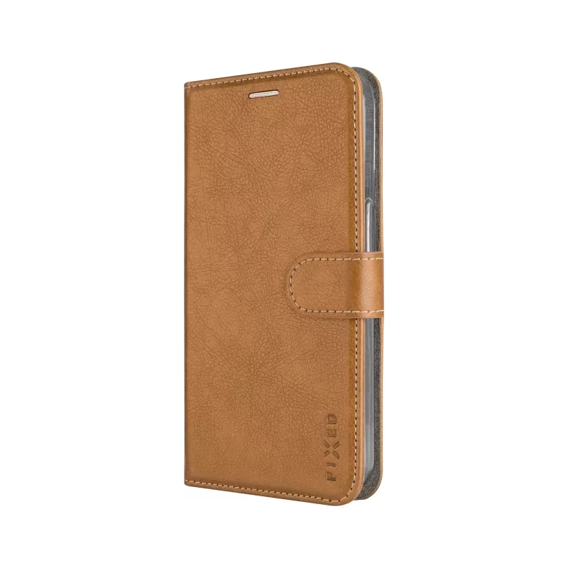 Fixed Opus Book Case für Samsung Galaxy A57 5G, Kunstleder, Braun