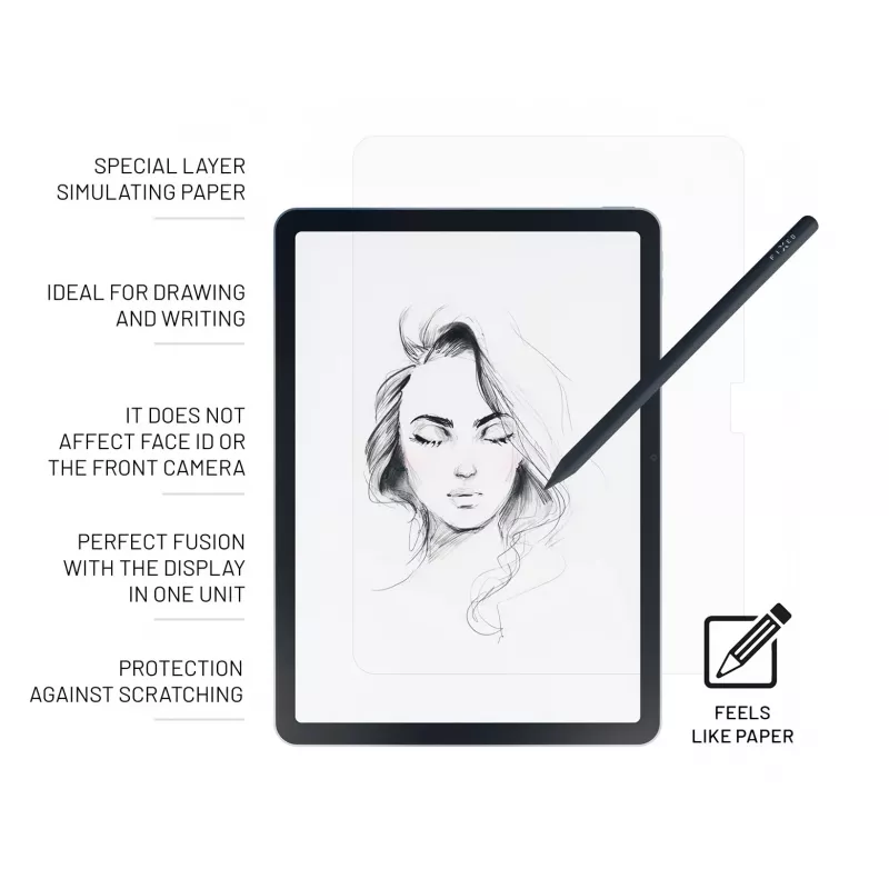 FIXED PaperGlass Screen Protector für Apple iPad Air 11 Zoll (2024-2026)