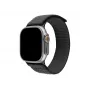 FIXED Sporty Nylon Strap für Apple Watch Ultra 49mm - Dunkelgrau (160-210 mm)