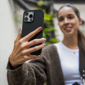 Fixed Story Rückabdeckung für Samsung Galaxy A37 5G, gummiert, Schwarz