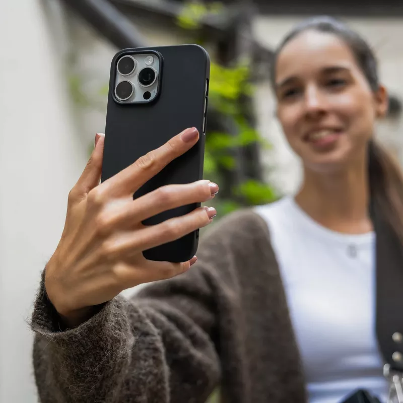 Fixed Story Rückabdeckung für Samsung Galaxy A37 5G, gummiert, Schwarz