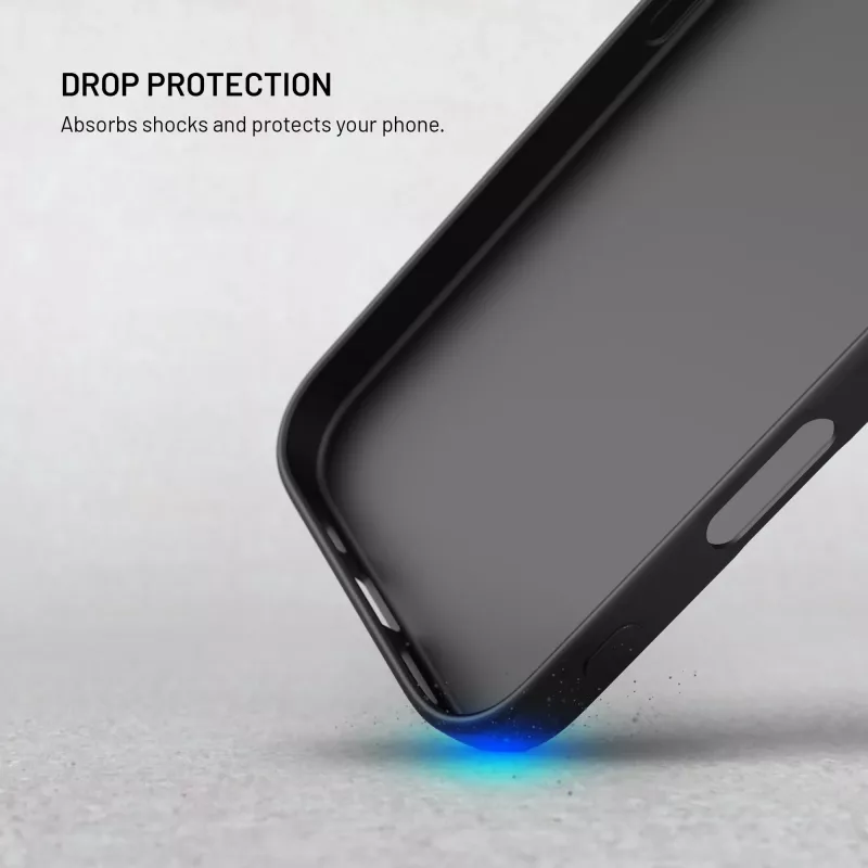Fixed Story Rückabdeckung für Xiaomi 17 - Gummiert - Schwarz