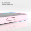 Fixed Story Back Cover für Xiaomi 17 Gummiert Pink