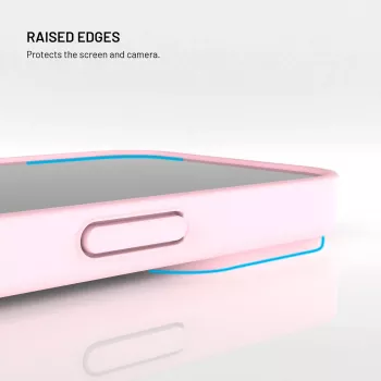 Fixed Story Back Cover für Xiaomi 17 Gummiert Pink