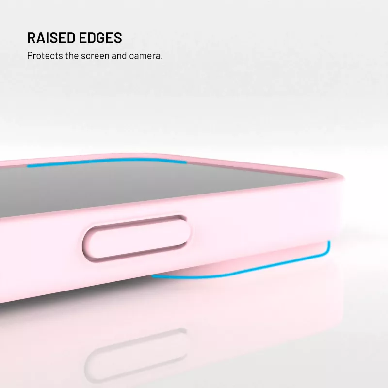 Fixed Story Back Cover für Xiaomi 17 Gummiert Pink