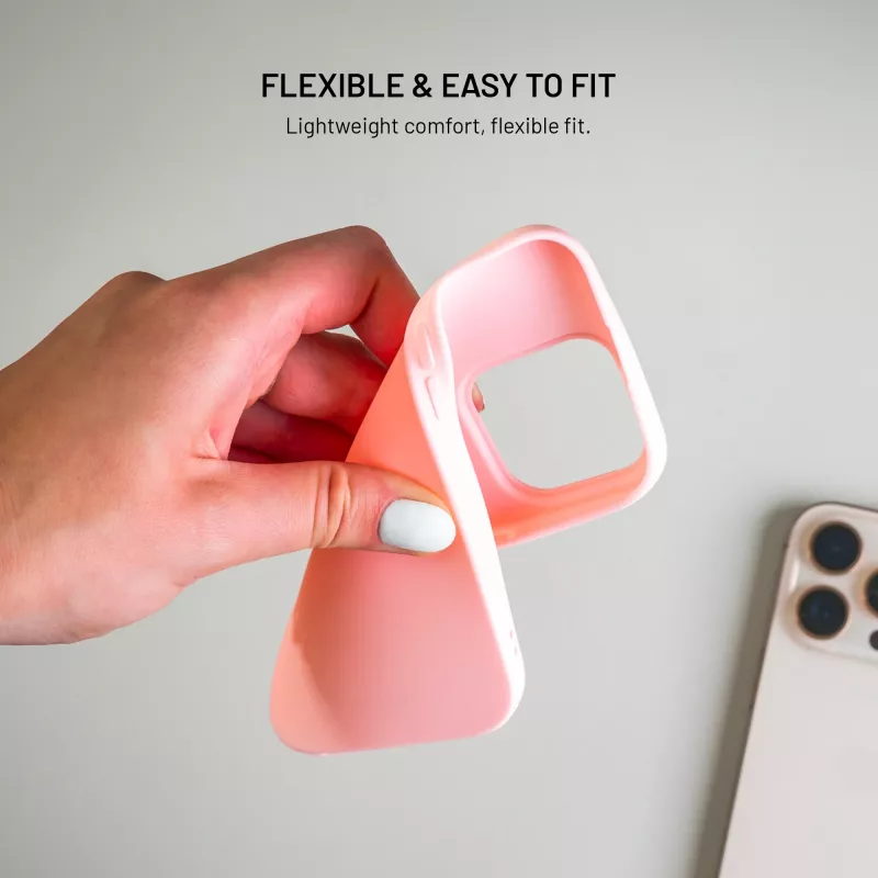 Fixed Story Back Cover für Xiaomi 17 Gummiert Pink
