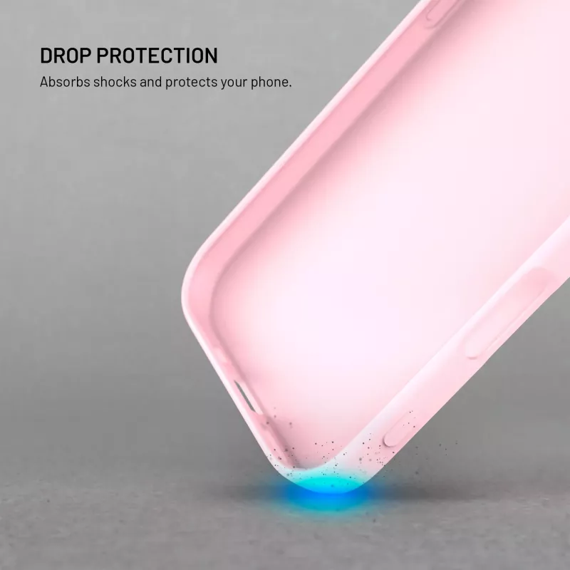 Fixed Story Back Cover für Xiaomi 17 Gummiert Pink