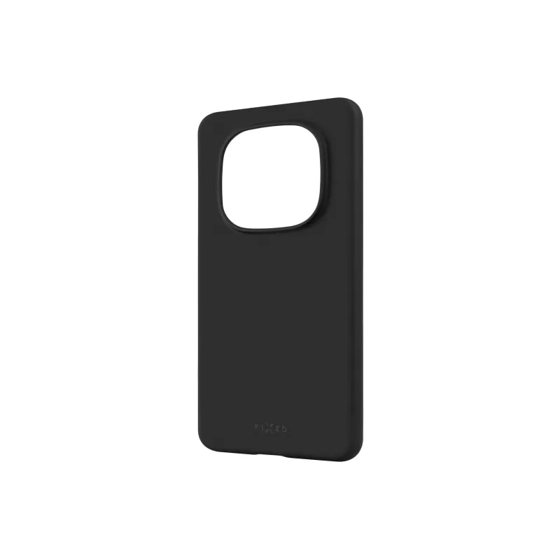Fixed Story Rückabdeckung für Xiaomi Redmi Note 15 Pro 4G, gummiert, Schwarz