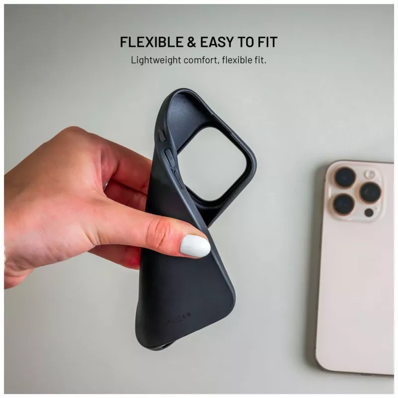 Fixed Story Back Cover für Xiaomi Redmi Note 15 Pro+ 5G, gummiert, Schwarz