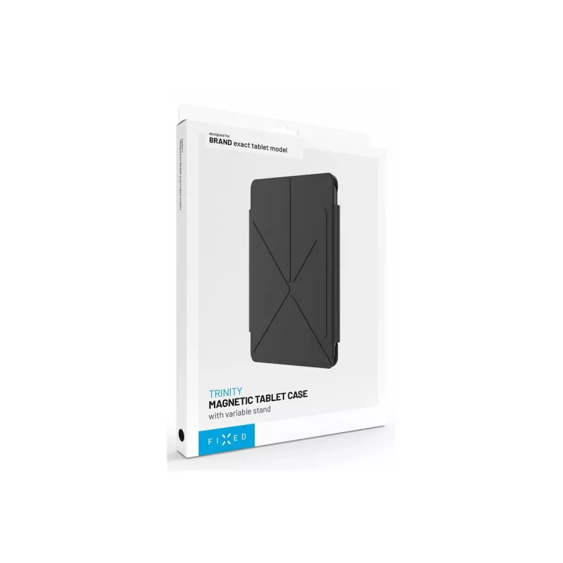 FIXED Trinity Case für Apple iPad Pro 11 Zoll (2018-2022)/iPad Air (2020-2026), Schwarz