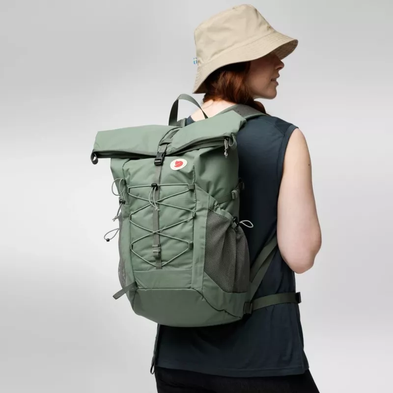 Fjällräven Abisko Hike Foldsack Rucksack - Schwarz