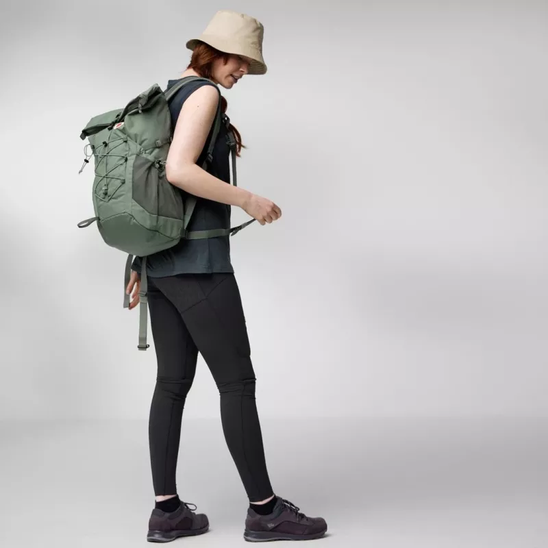 Fjällräven Abisko Hike Foldsack Rucksack - Schwarz