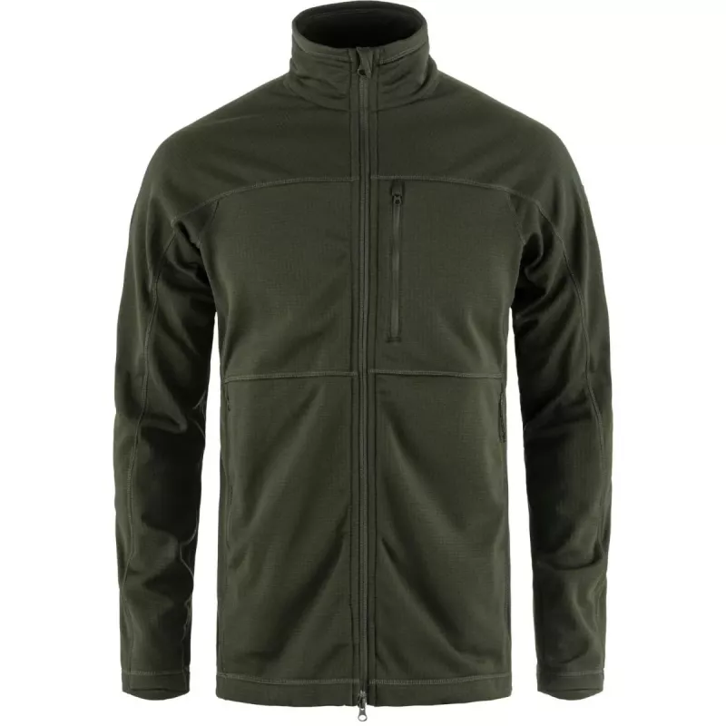 Fjällräven Abisko Lite Fleecejacke Herren Deep Forest