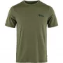 Fjällräven Abisko Wool Logo SS Herren T-Shirt Laurel Green