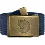 Fjällräven Canvas Brass Belt Dark Navy