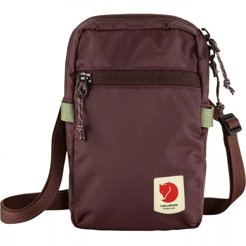 Fjällräven High Coast Pocket Shoulder Bag Blackberry