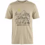 Fjällräven Hoja Lugnt Wool T-Shirt Herren Fossil