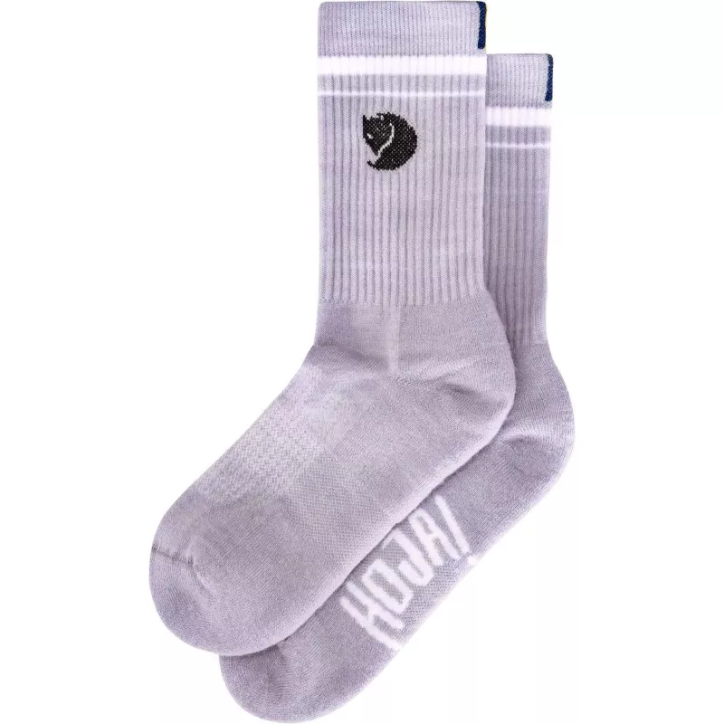 Fjällräven Hoja Merino Wool Blend Crew Socks Lavender Mist