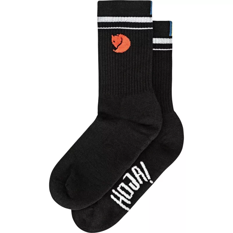 Fjällräven Hoja Merino Wool Blend Socks Black Size S