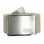 Fjällräven Josta Canvas Belt Fossil - 38 mm Breite, 120 cm Länge, Unisex, strapazierfähiges Polyestergewebe mit Aluminium-Klemmverschluss
