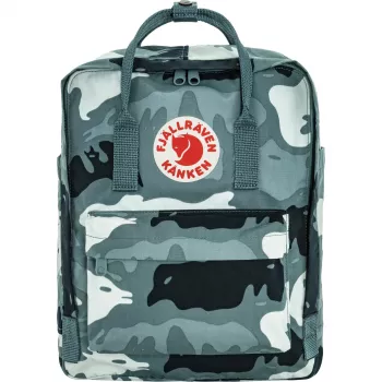 Fjällräven Kånken Graphics Rucksack Nimbus Blue/Hidden Animals
