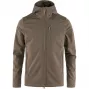 Fjällräven Keb Fleece Hoodie Herren Suede Brown Größe L