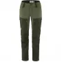 Fjällräven Keb Damen Trekkinghose Deep Forest-Laurel Green
