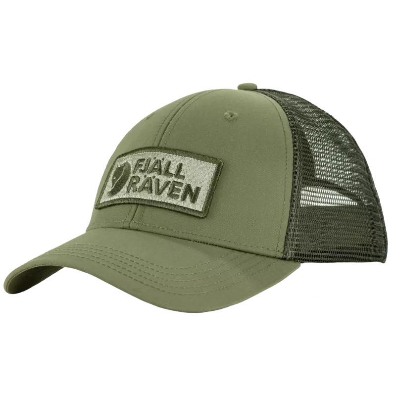 Fjällräven Langtradarkeps Trucker Cap Deep Forest Green