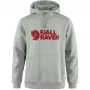 Fjällräven Logo Hoodie Herren Grey-Melange