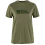 Fjällräven Logo Tee Damen Grün Größe S
