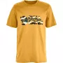 Fjällräven Herren Multicolor Logo T-Shirt, Ocker, Größe M