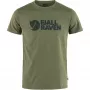 Fjällräven Herren T-Shirt Laurel Green - Organic Cotton Logo Print