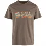 Fjällräven Herren T-Shirt Suede Brown Größe M