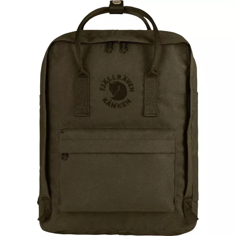 Fjällräven Re-Kånken Rucksack Dark Olive 16L