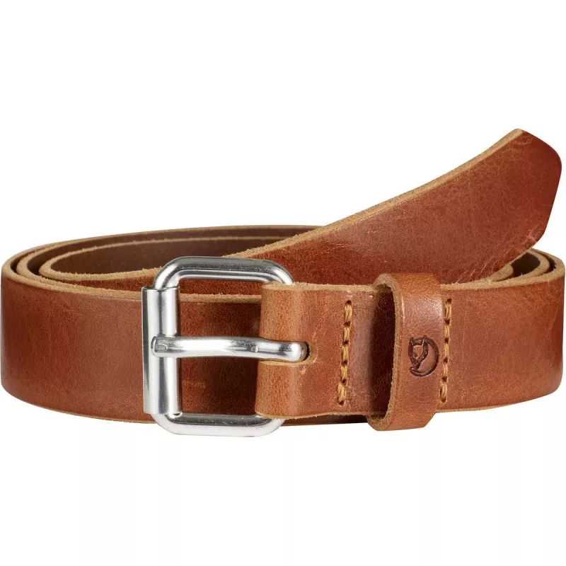 Fjällräven Singi Gürtel 2,5 cm Cognac Leder Gürtel