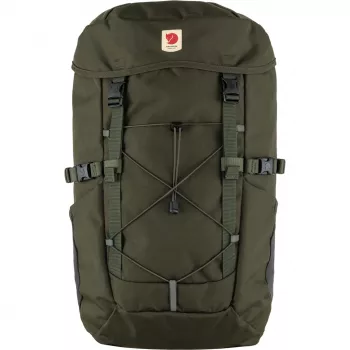 Fjällräven Skule Top 26 Rucksack Grün Oxford recyceltes Polyester