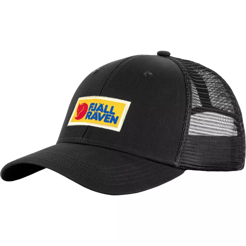Fjällräven Vardag Långtradarkeps Trucker Cap Black