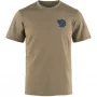 Fjällräven Walk With Nature Herren T-Shirt Suede Brown