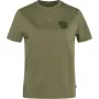 Fjällräven Damen T-Shirt Boxy Logo Tee Patina Green