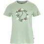 Fjällräven Damen T-Shirt Fjällblomster Fuchs Soft Jade XS