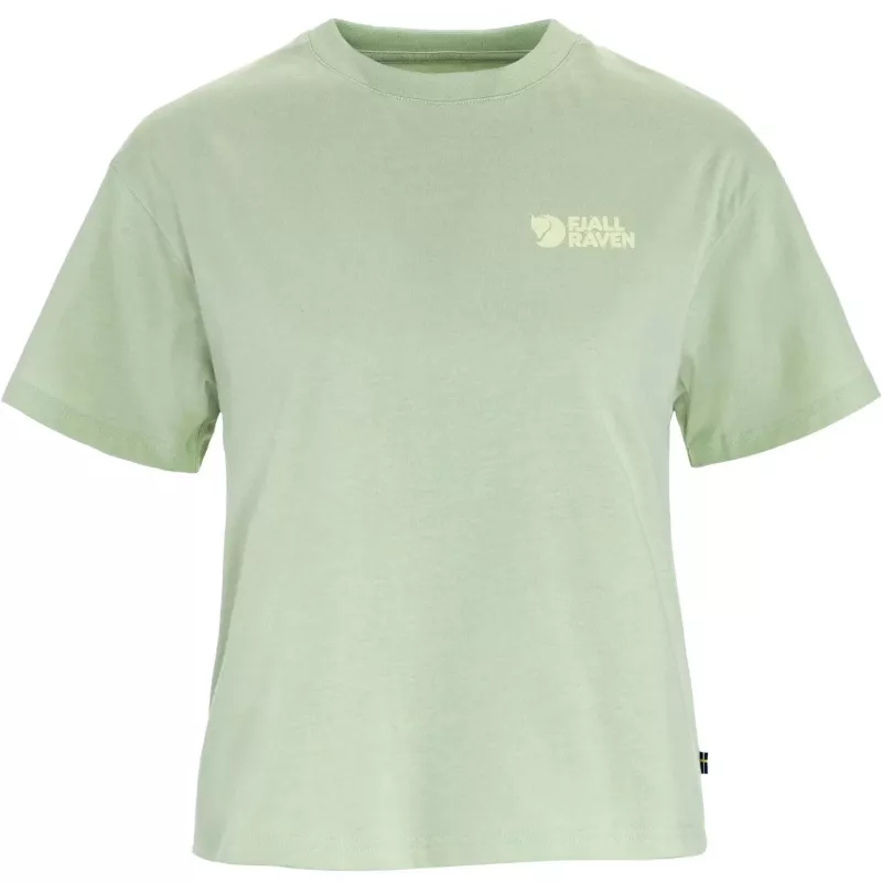 Fjällräven Damen T-Shirt Forest Walk Soft Jade