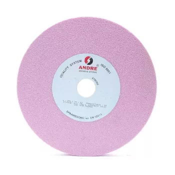 Flache Schleifscheibe 250mm x 25mm CRA60K7VE01-35, Korund Körnung 60, Keramische Bindung, 32mm Bohrung, 35 m/s