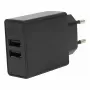 FLEPO NT-USB-103 USB-Ladegerät 2-Port 100-240V AC auf 5V DC 3A 15W Weiß